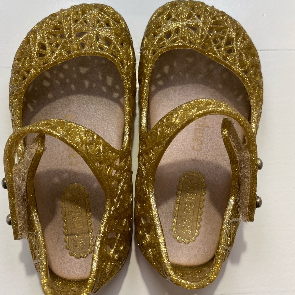 Size 5 mini Melissa campana jelly shoes